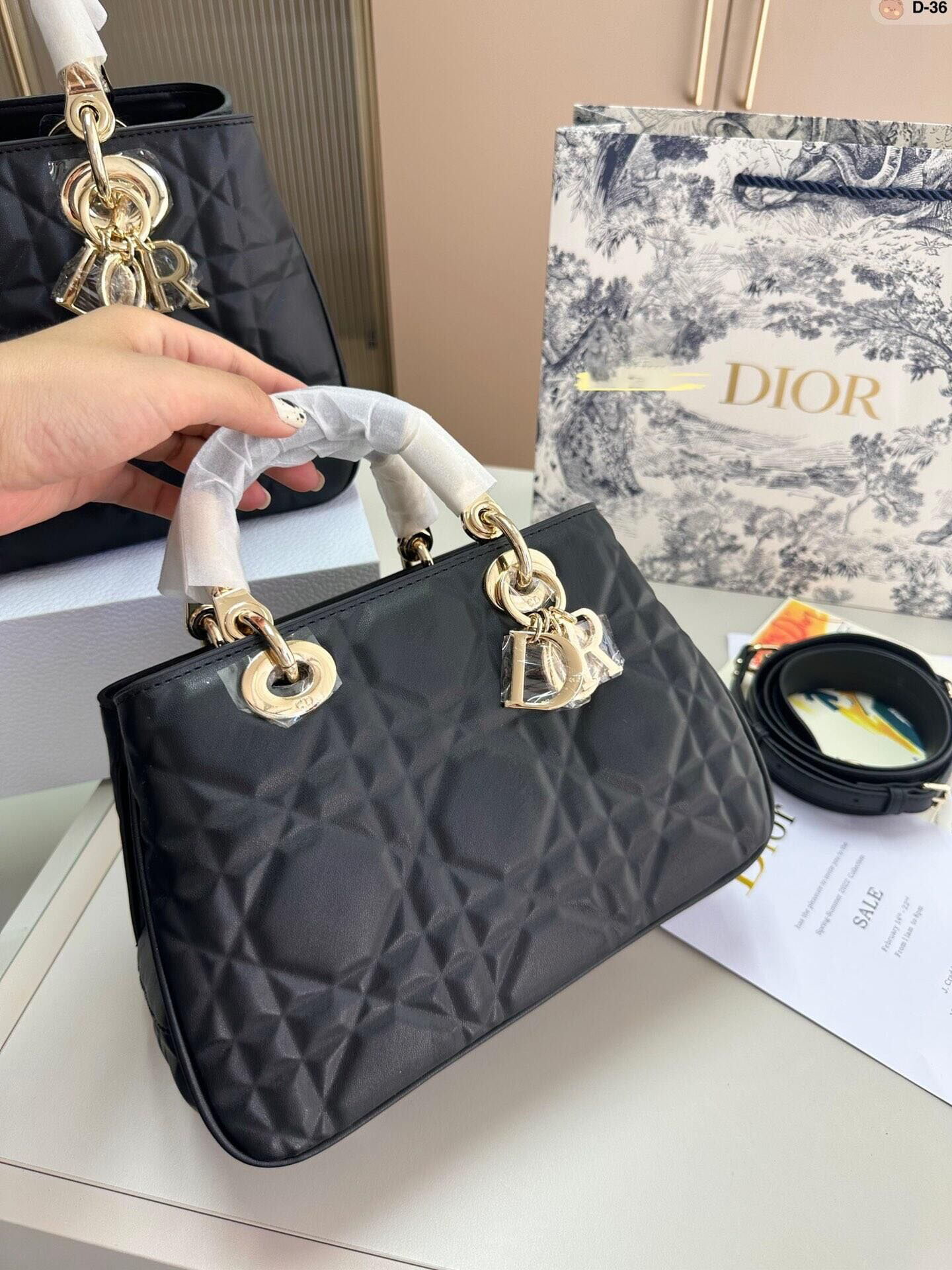 ★新作★【Dior】レディ 95.22バッグ♪スモール